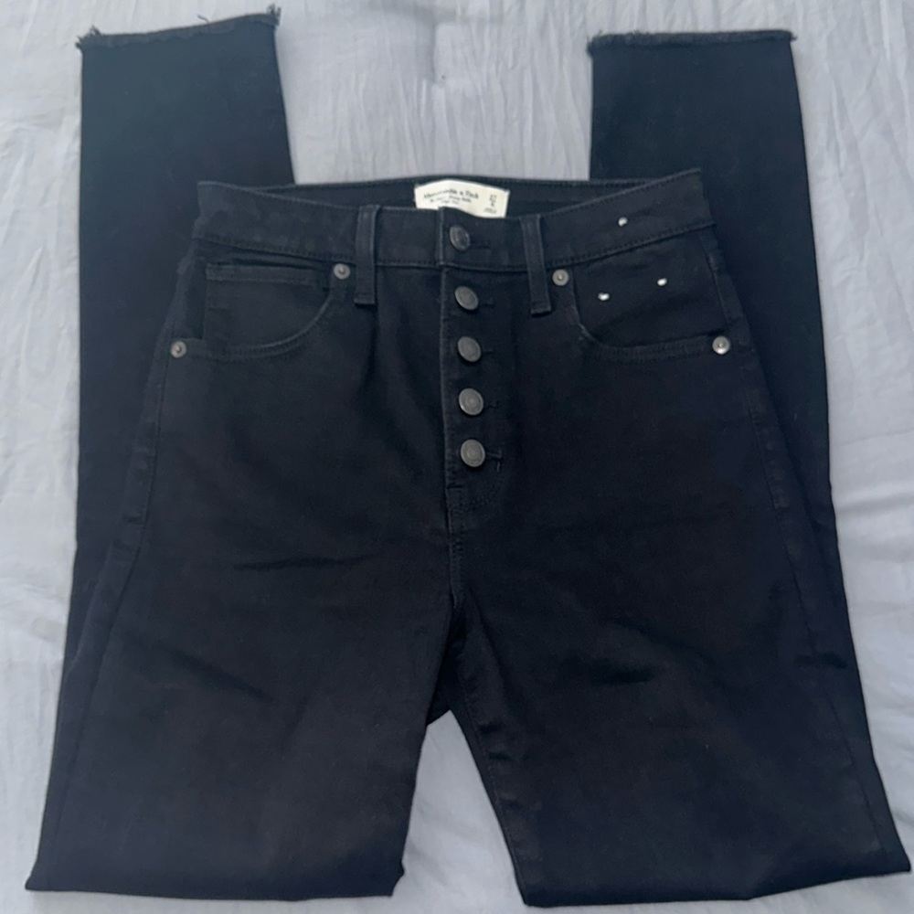 Abercrombie & Fitch Curve Love Super Skinny Ankle Size 27